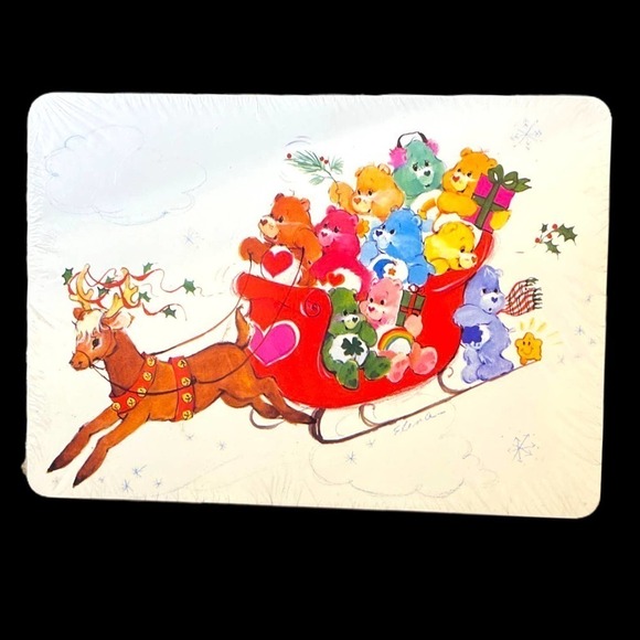 Vintage Care Bears Greeting Cards - Etsy Care Bears Vintage 1984 Holiday Post Cards Pack of 15 - Sealed